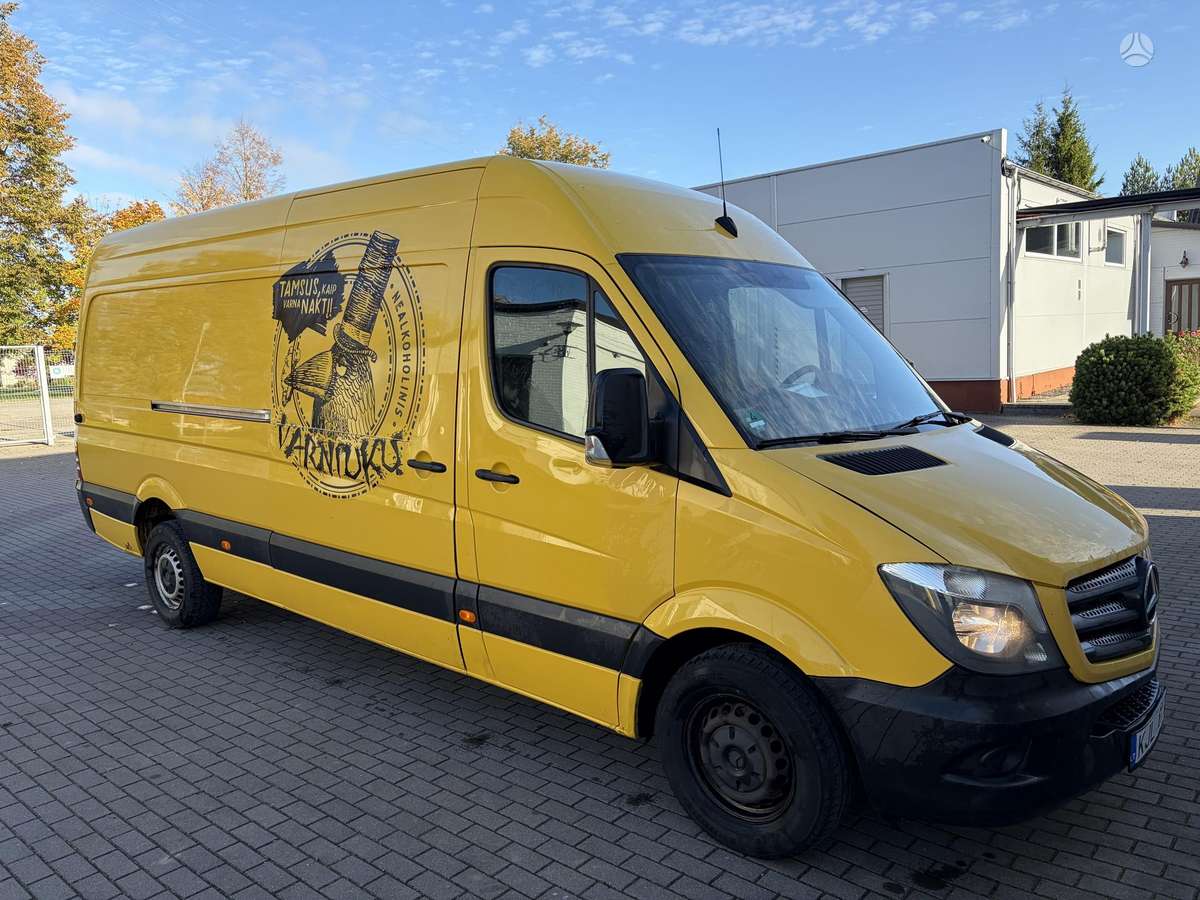 Mercedes-Benz Sprinter 2015 — вигляд ззаду