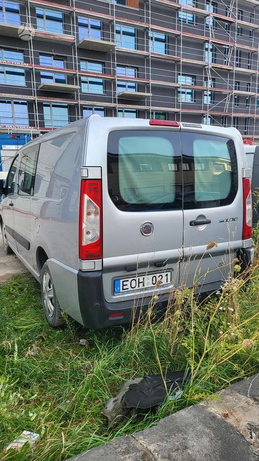 Fiat Scudo 2010 — вигляд ззаду