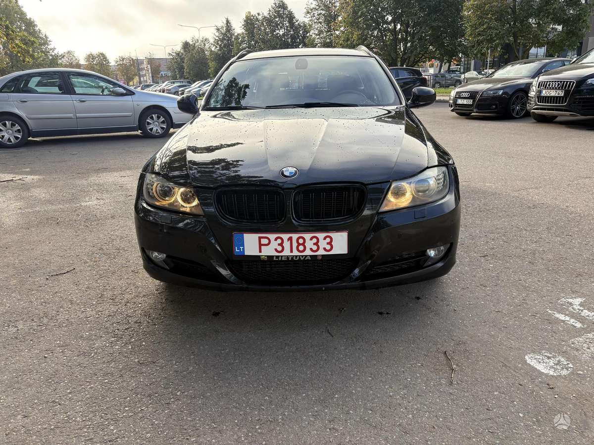 BMW 318 2010 — вигляд ззаду