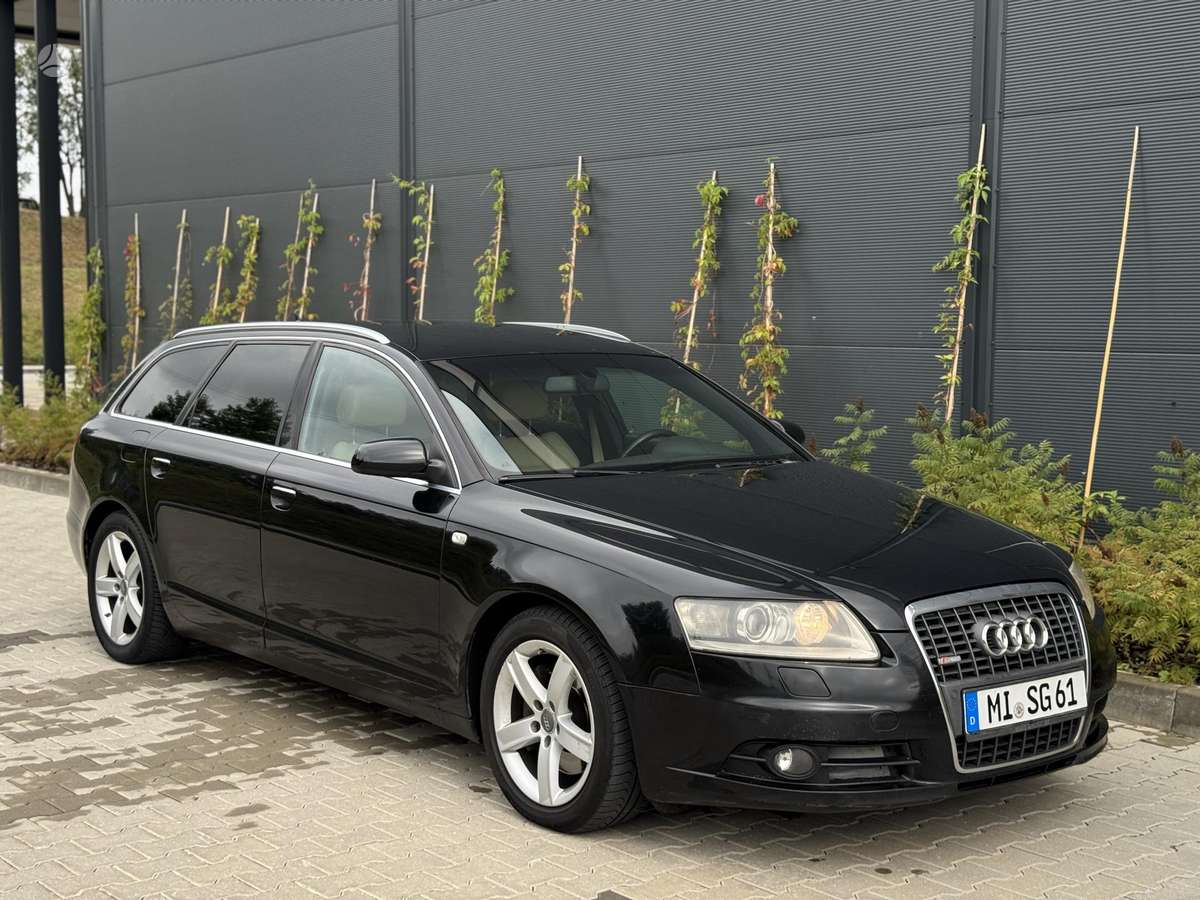 Audi A6 2007 — rear view