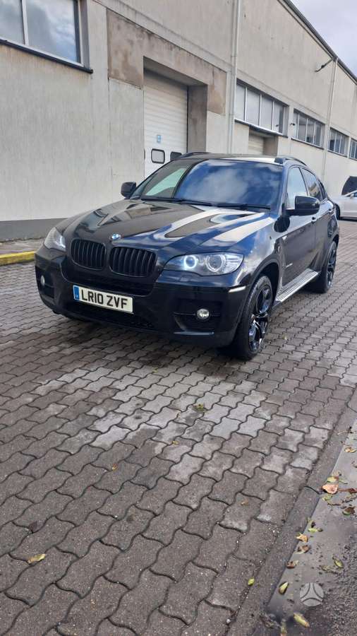 BMW X6 2010 — вигляд ззаду