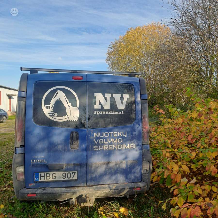 Opel Vivaro 2006 — engine 2500 cm³, 135 HP (99kW)