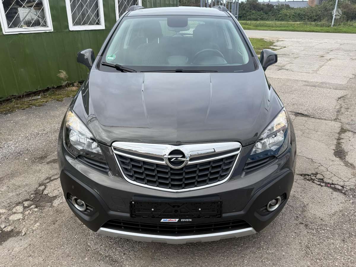 Opel Mokka 2015 — rear view