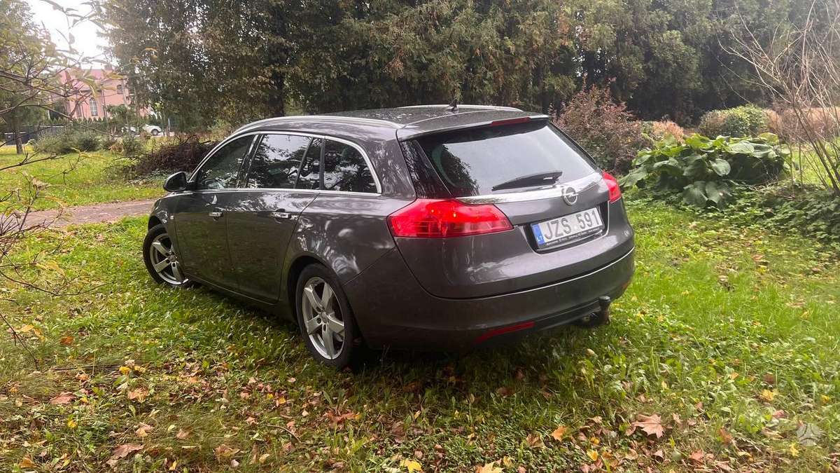 Opel Insignia 2010 — rear view