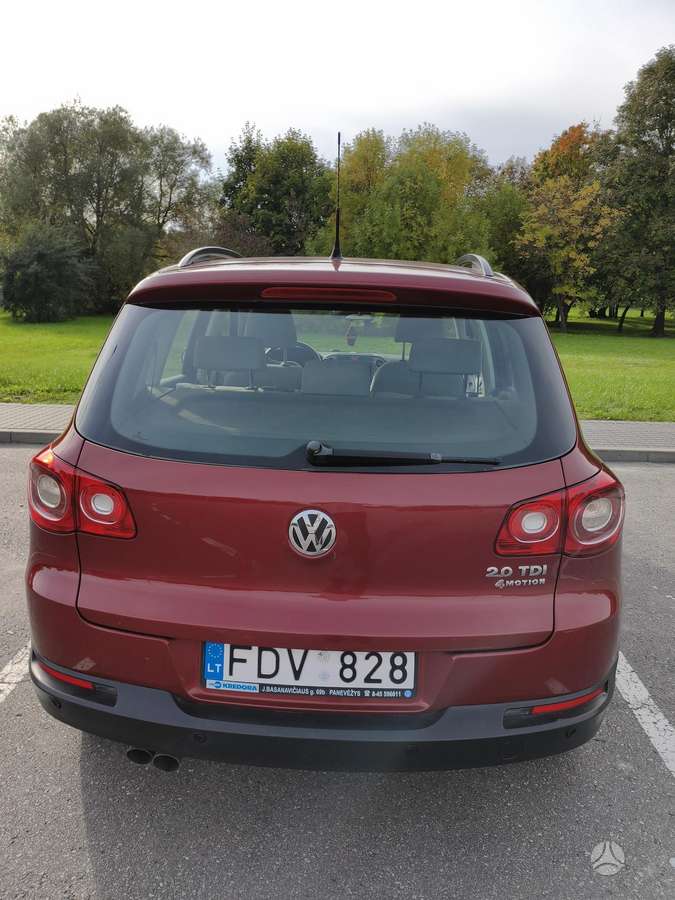 Volkswagen Tiguan 2010 — rear view