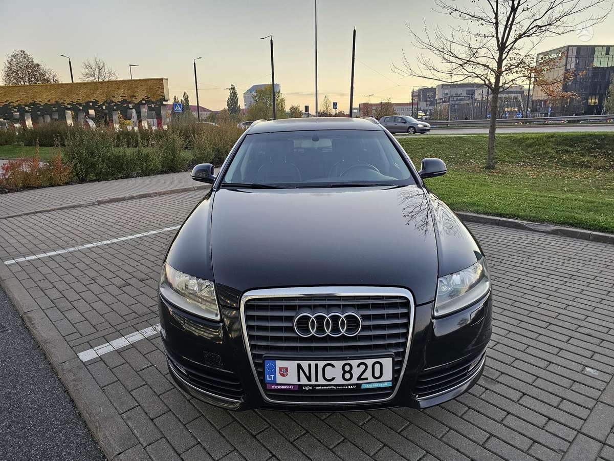 Audi A6 2011 — rear view