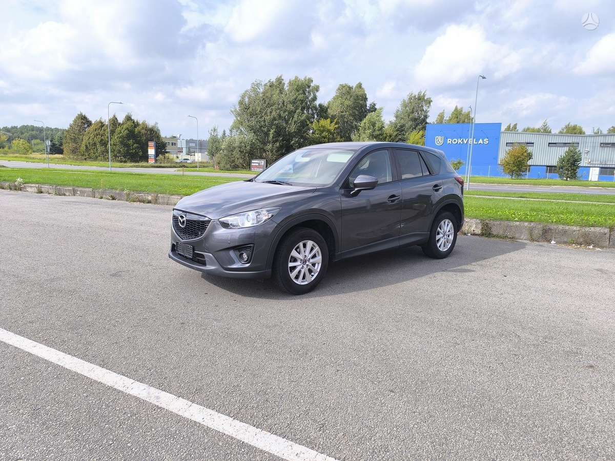 Mazda CX-5 2013 — вигляд ззаду