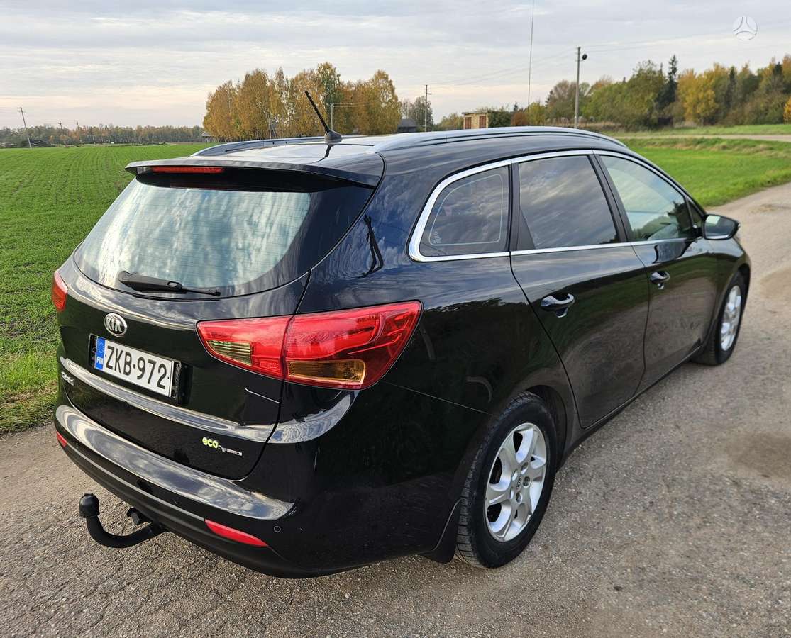 Kia Ceed 2013 — вигляд ззаду