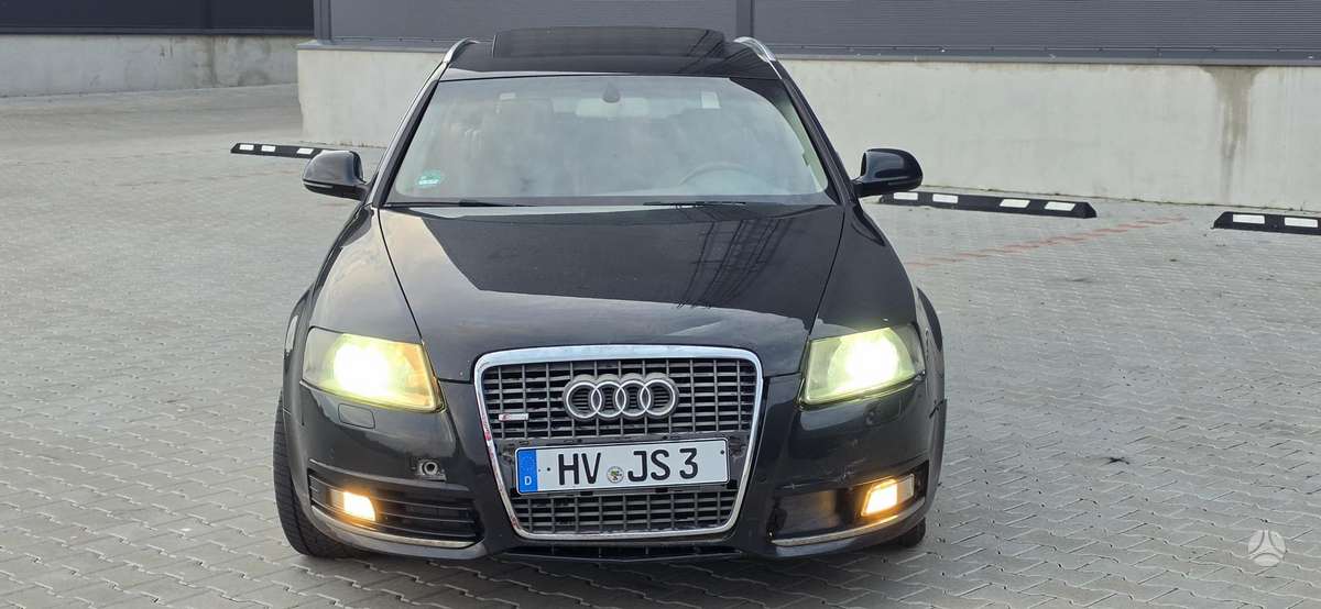 Audi A6 2009 — rear view