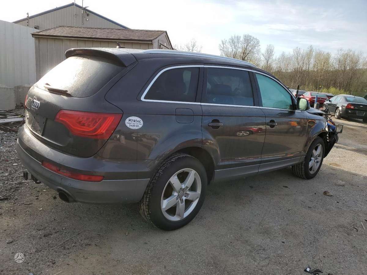 Audi Q7 2013 — rear view