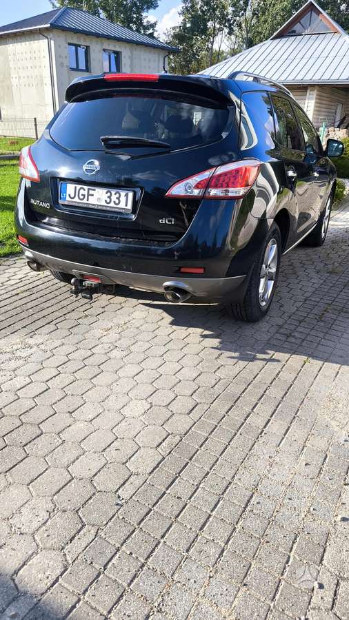Nissan Murano 2012 — вигляд ззаду