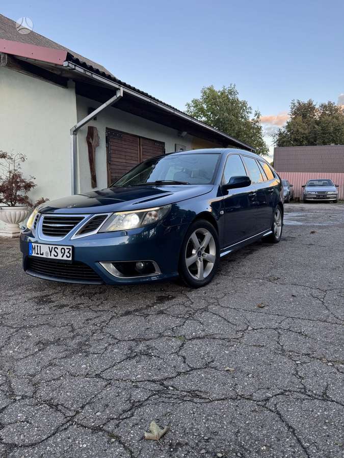 Saab 9-3 2009 — rear view