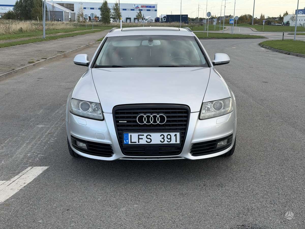Audi A6 2009 — rear view