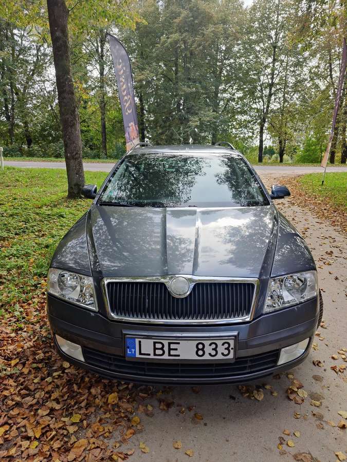 Skoda Octavia 2008 — салон