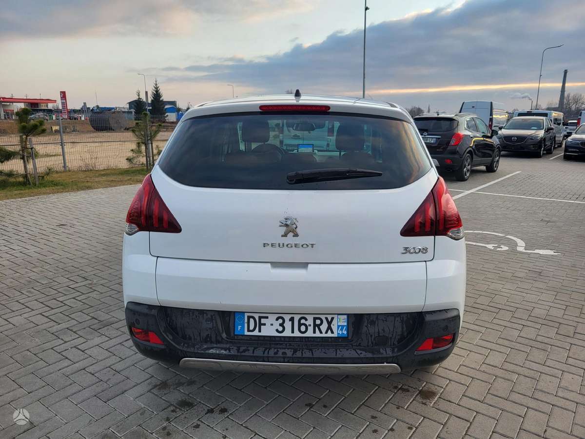 Peugeot 3008 2014 — engine 1598 cm³, 156 HP (115kW)