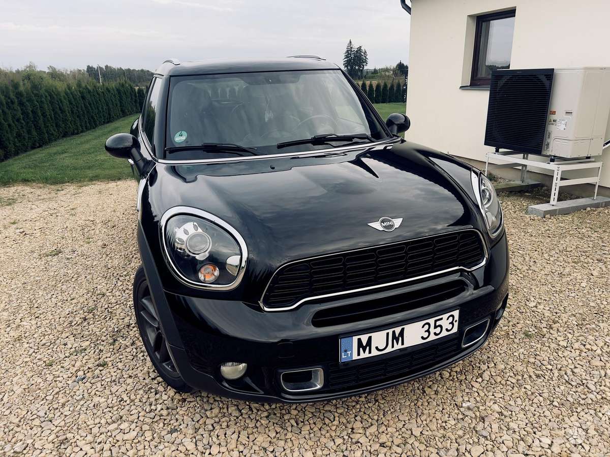Mini Countryman 2013 — салон