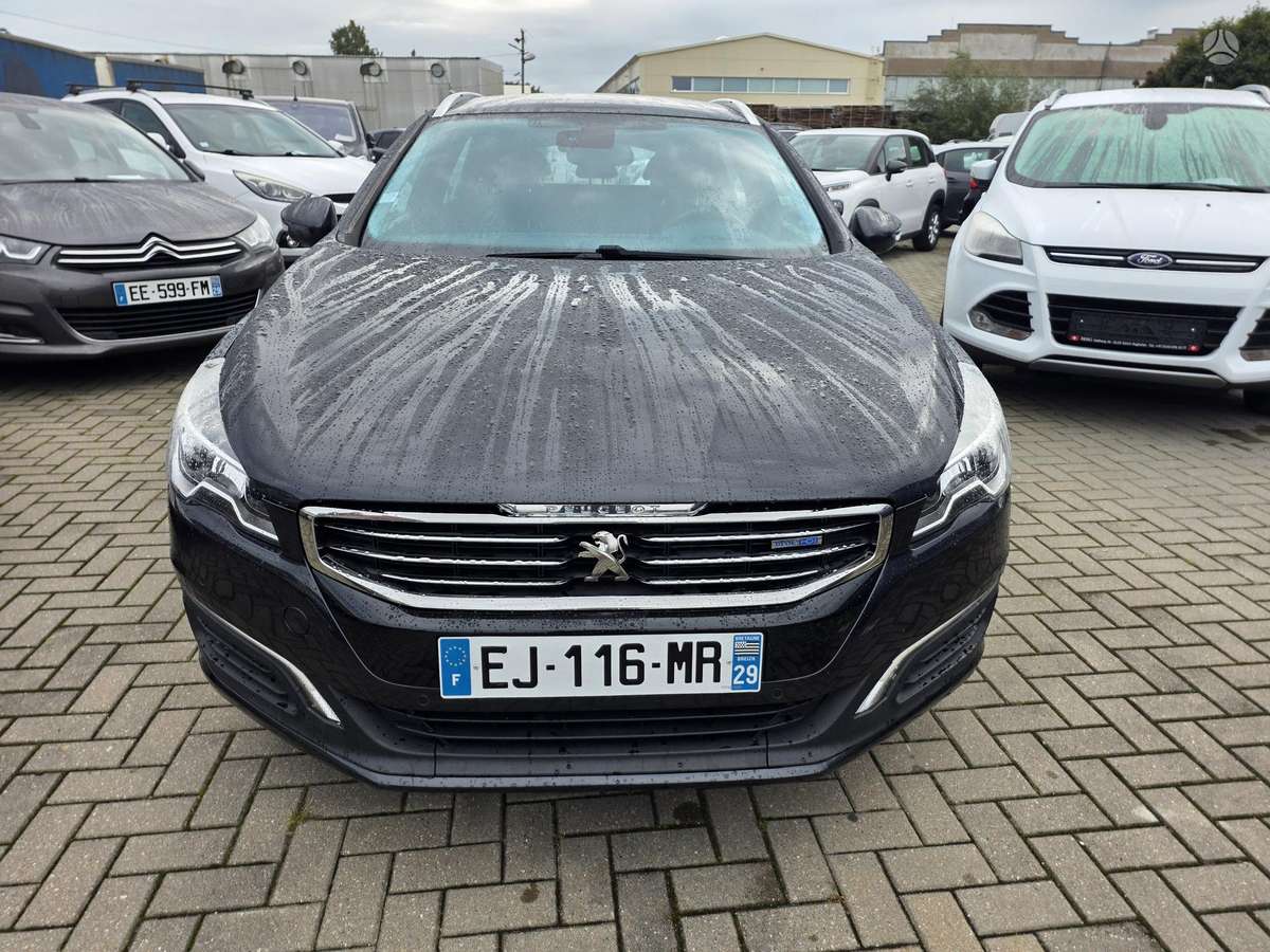 Peugeot 508 2015 — rear view