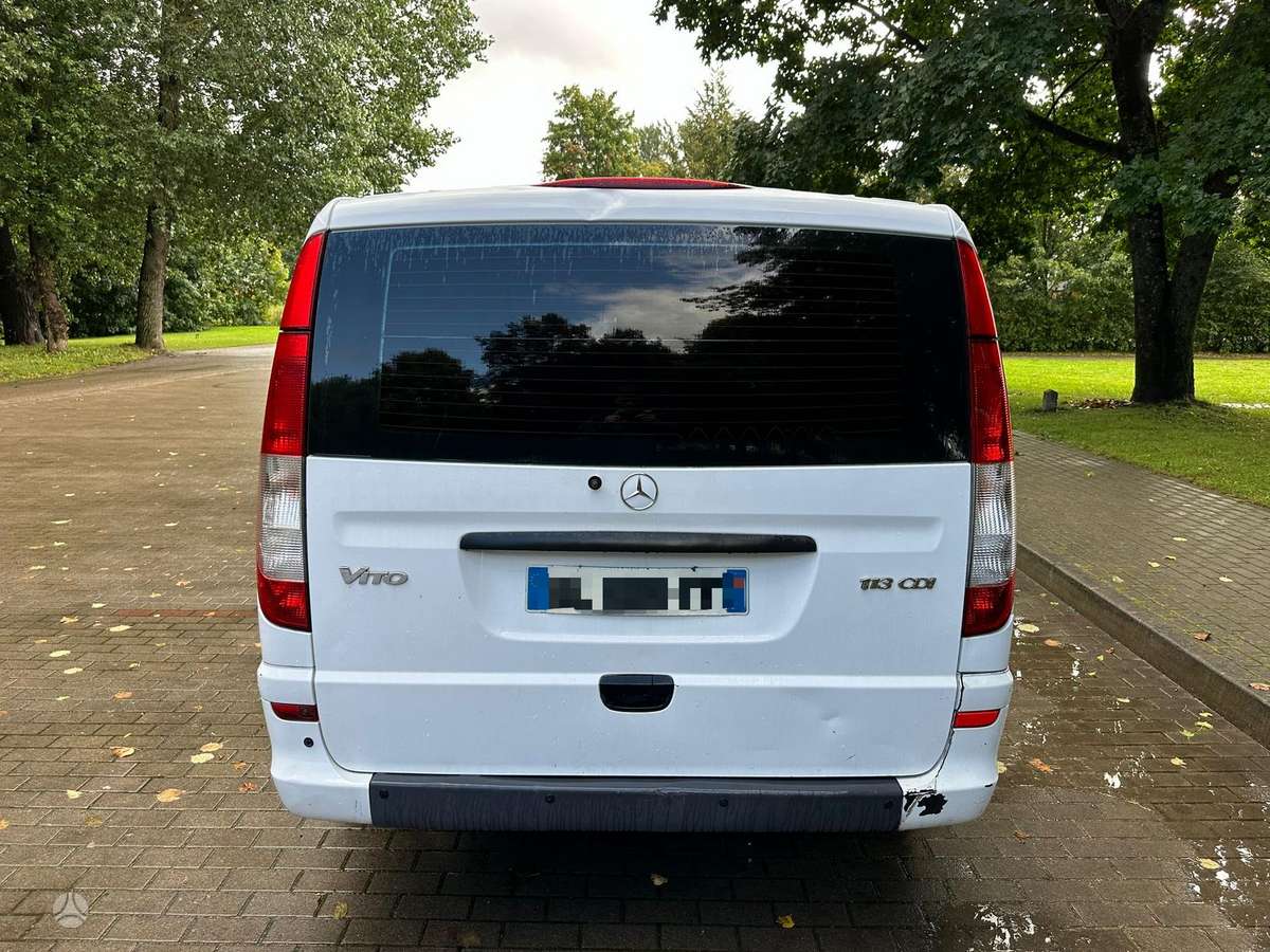 Mercedes-Benz Vito 2014 — engine 2200 cm³, 136 HP (100kW)