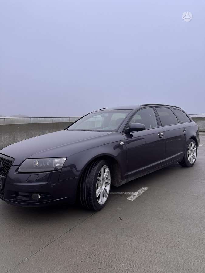 Audi A6 2006 — rear view