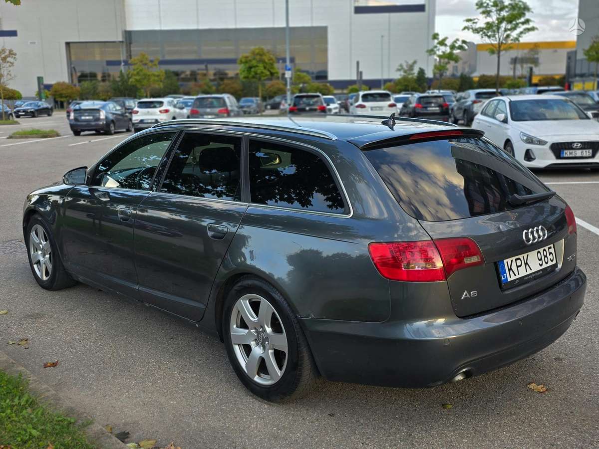 Audi A6 2006 — rear view