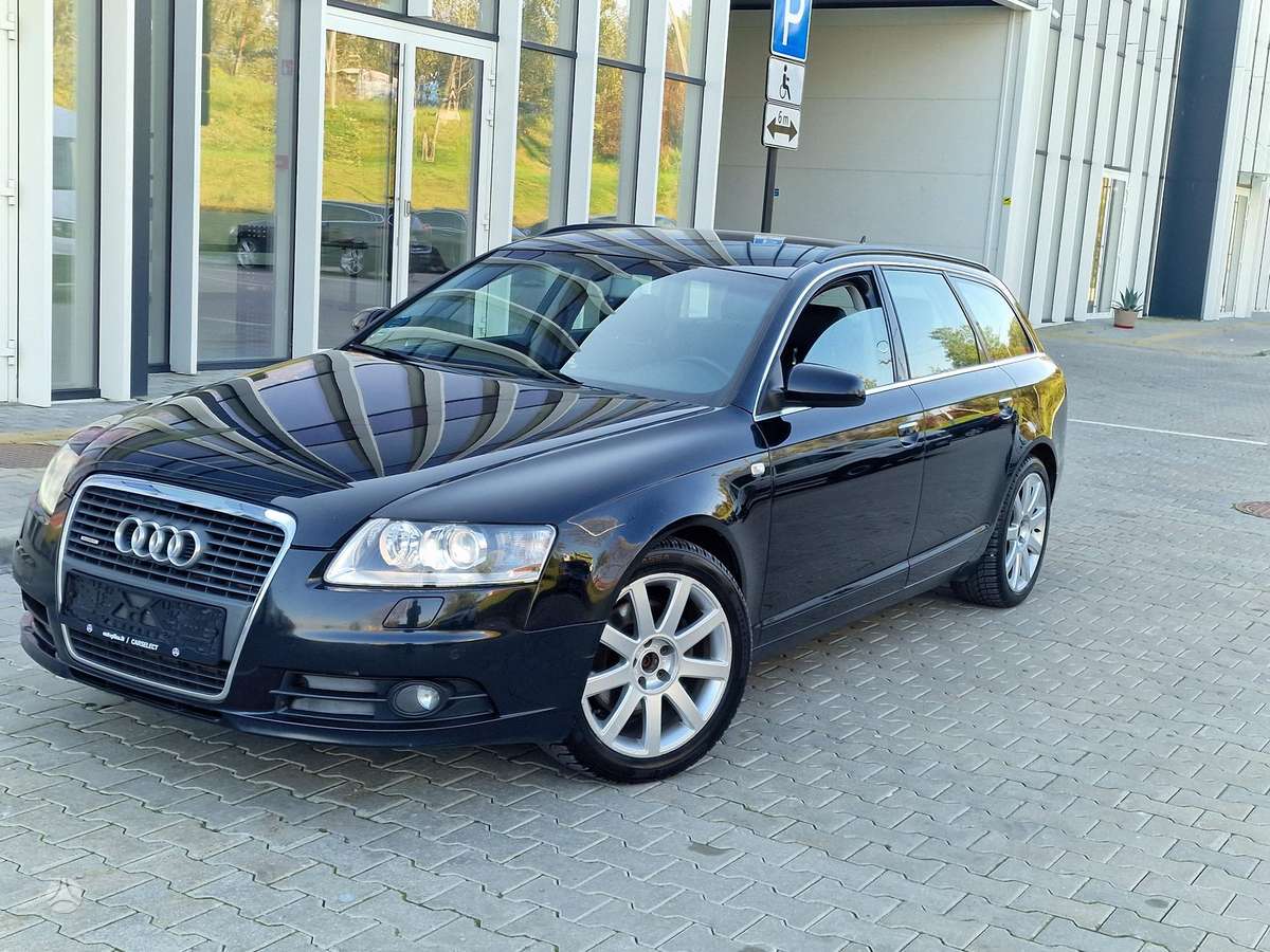 Audi A6 2008 — вигляд ззаду