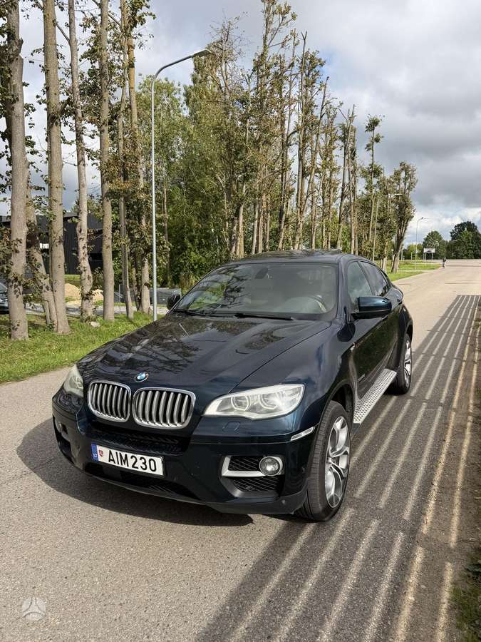 BMW X6 2014 — interior