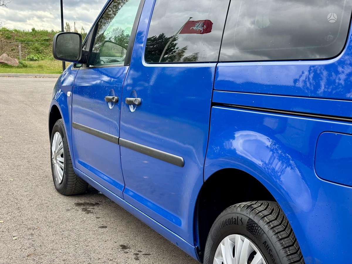 Volkswagen Caddy 2007 — engine 1896 cm³, 105 HP (77kW)
