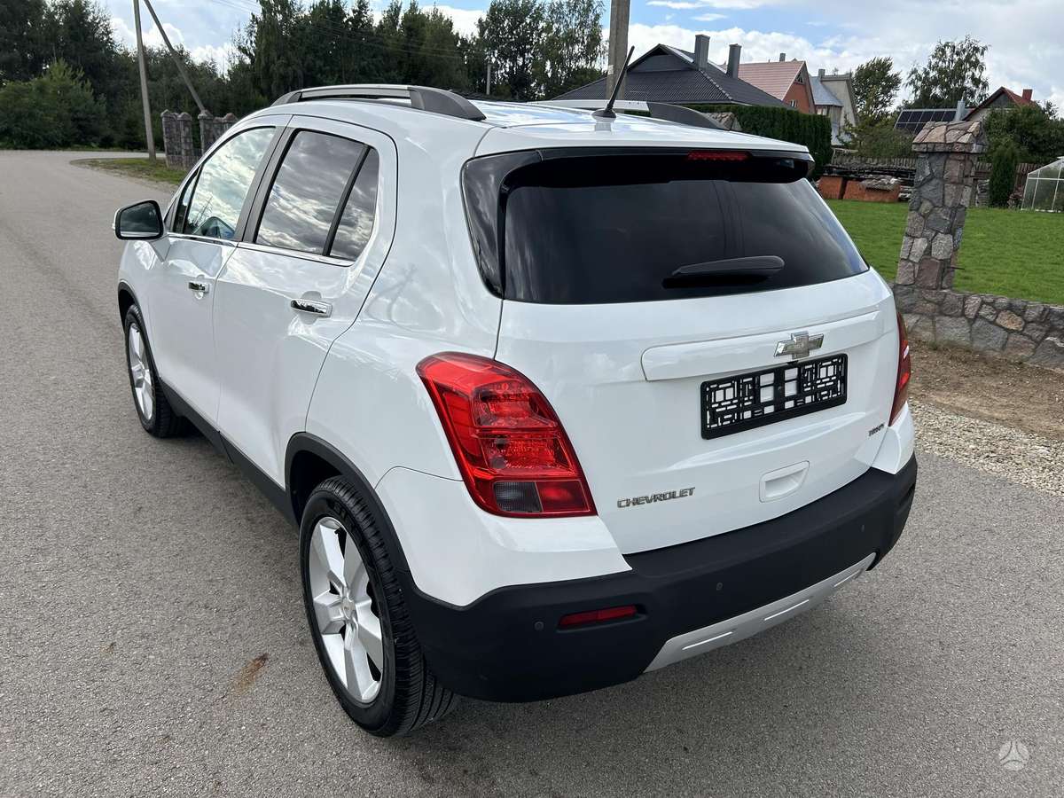 Chevrolet Trax 2013 — engine 1700 cm³, 131 HP (96kW)
