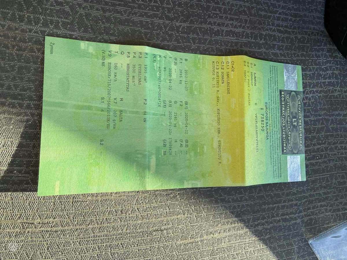 Renault Trafic 2012 — фото 15