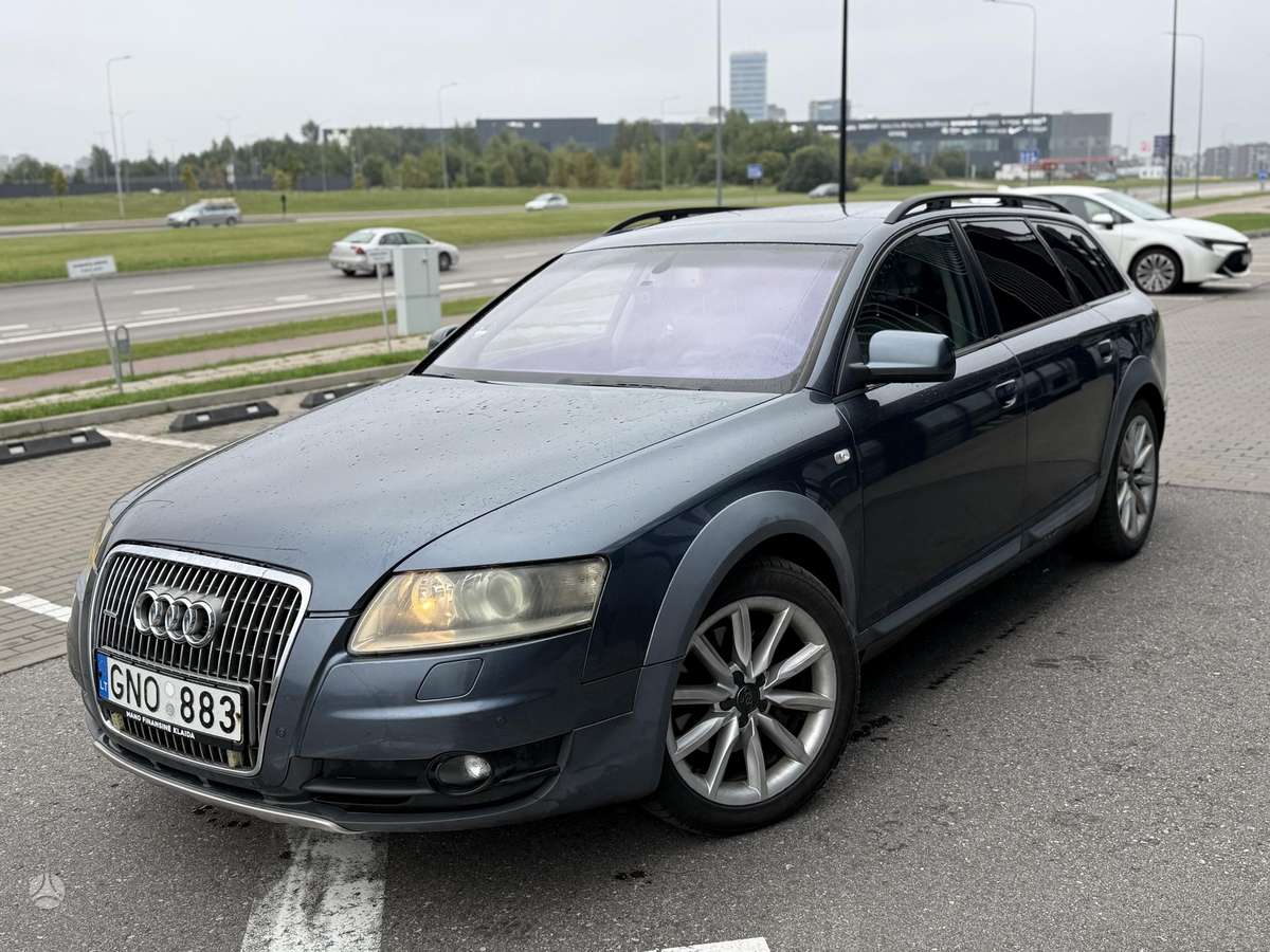 Audi A6 2007 — rear view