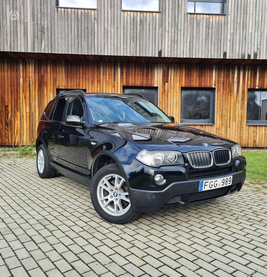 BMW X3 2008 — rear view