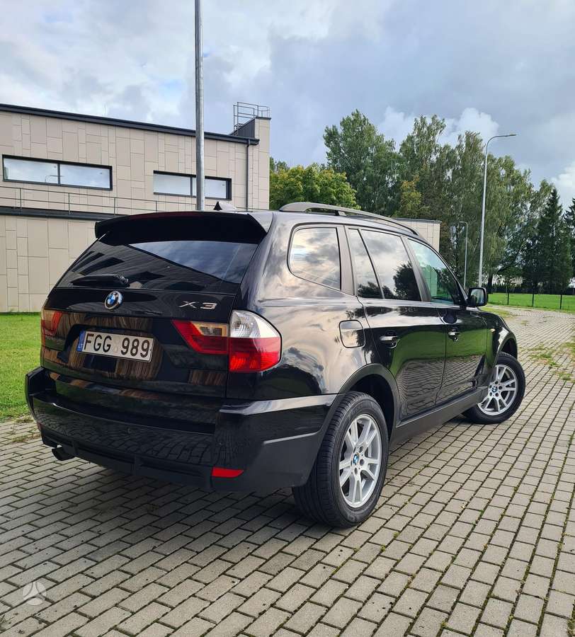 BMW X3 2008 — engine 1995 cm³, 177 HP (130kW)