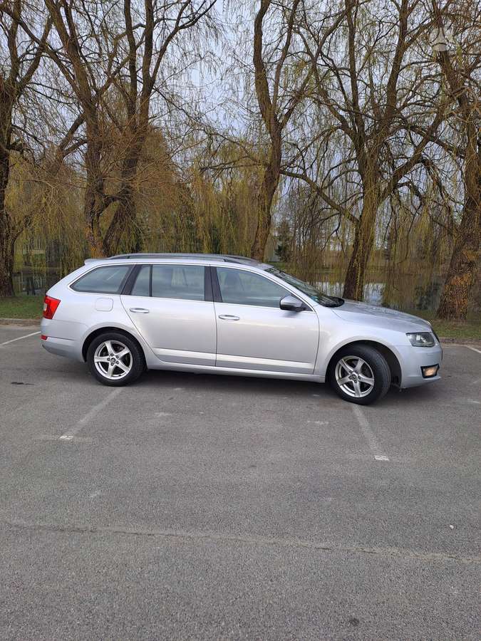 Skoda Octavia 2013 — rear view