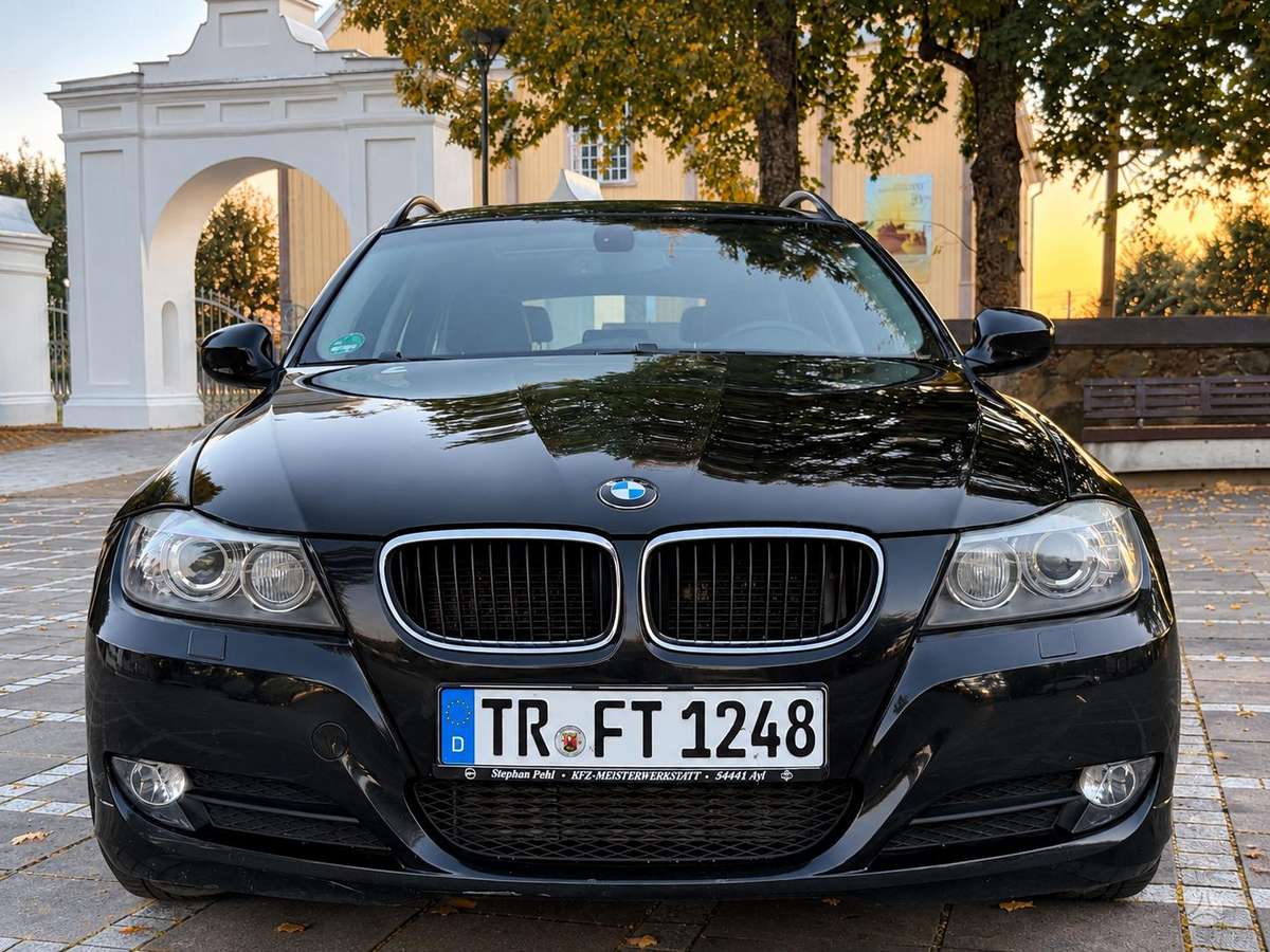 BMW 320 2009 — салон