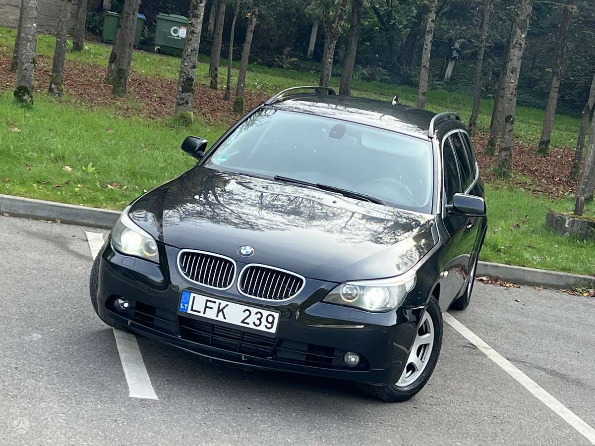 BMW 525 2007 — engine 2497 cm³, 177 HP (130kW)