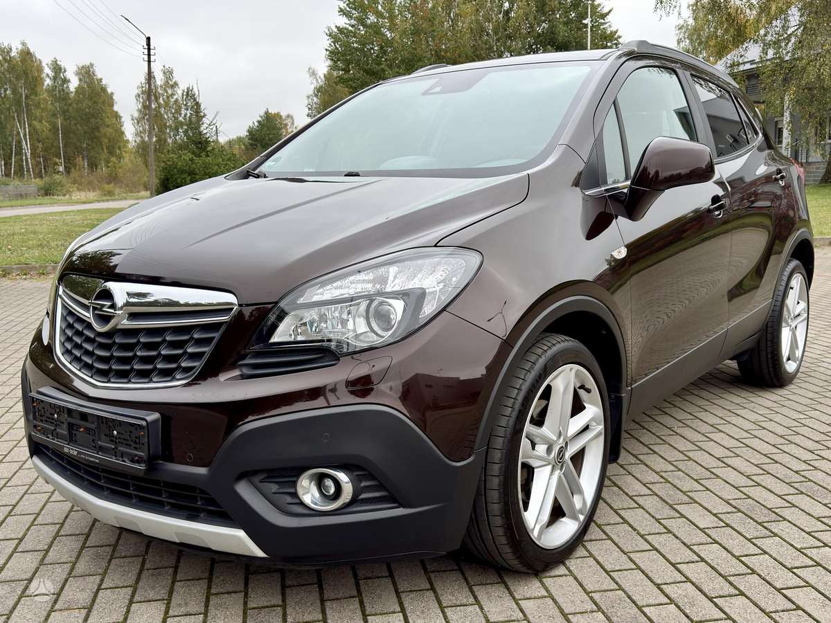 Opel Mokka 2015 — rear view