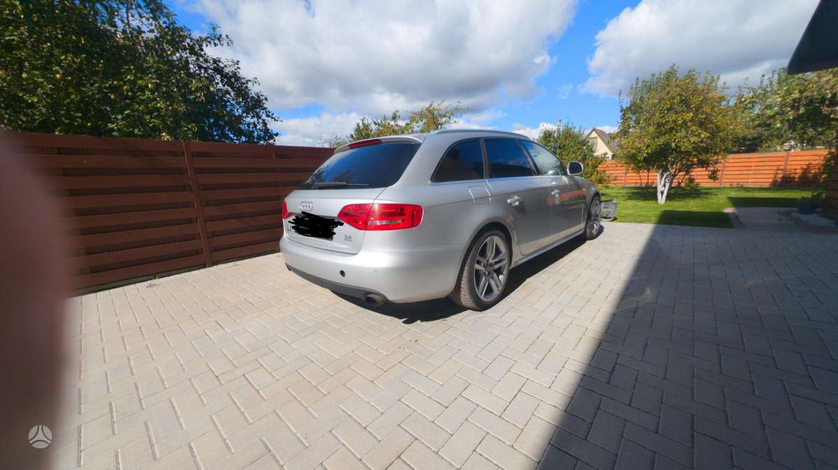 Audi A4 2008 — rear view