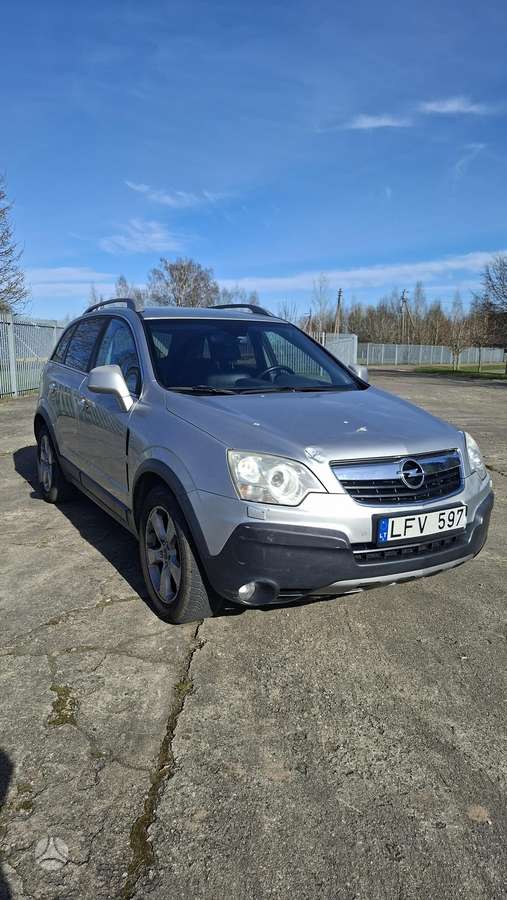 Opel Antara 2008 — вигляд ззаду