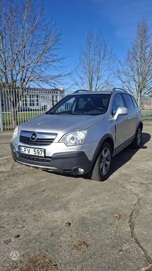 Opel Antara 2008 — салон