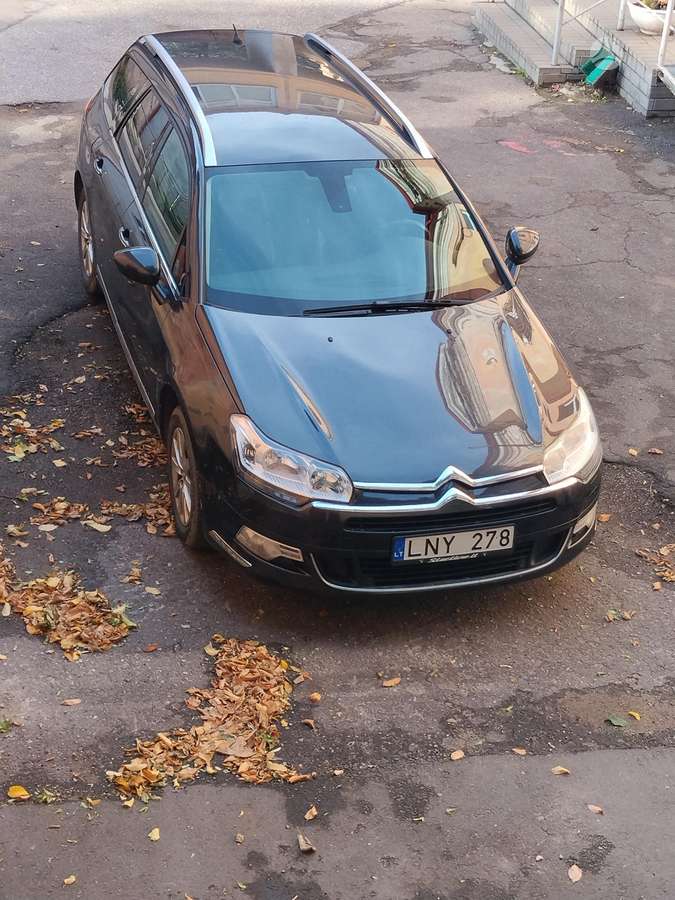 Citroen C5 2013 — вигляд ззаду