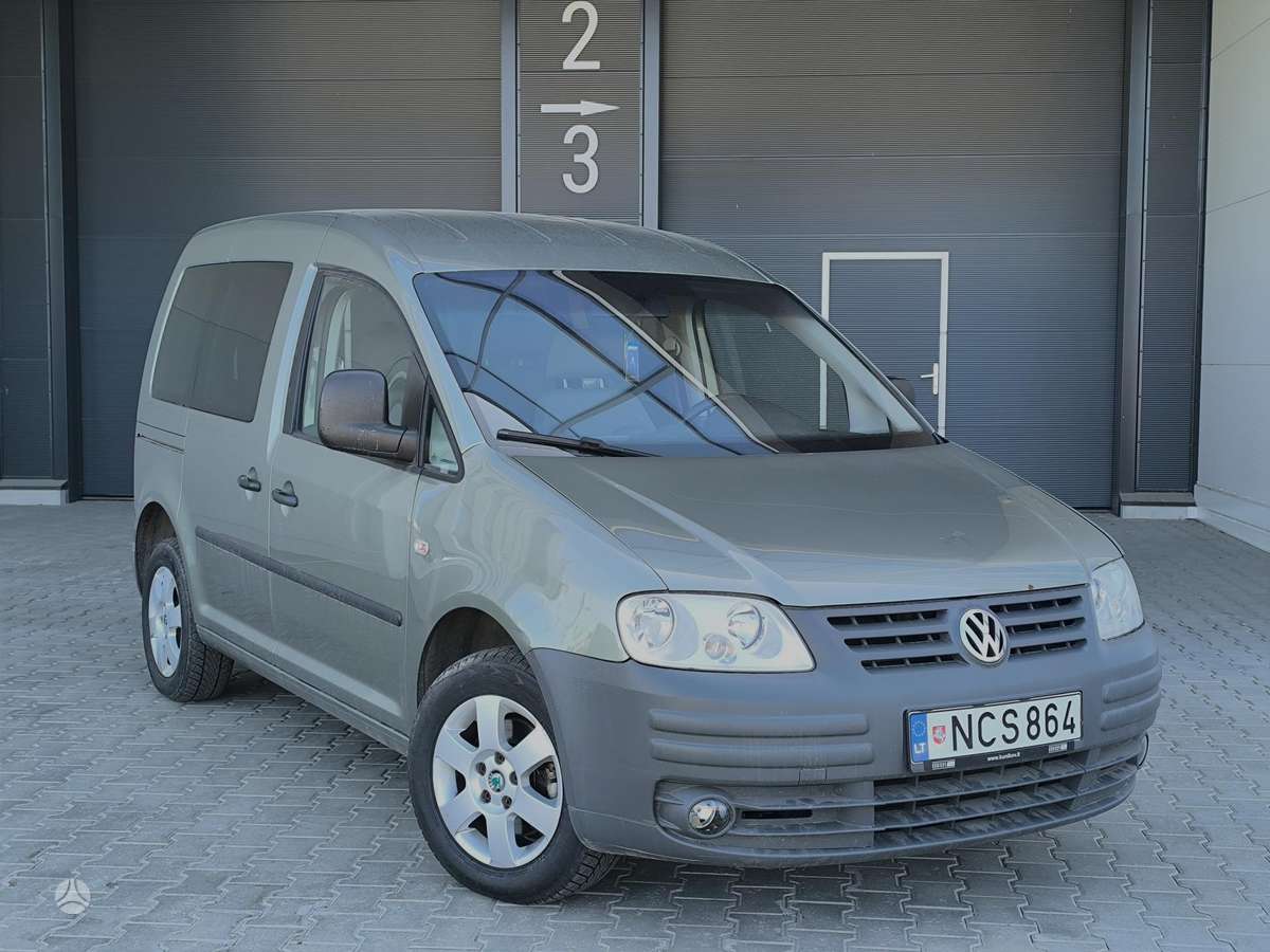 Volkswagen Caddy 2009 — вигляд ззаду