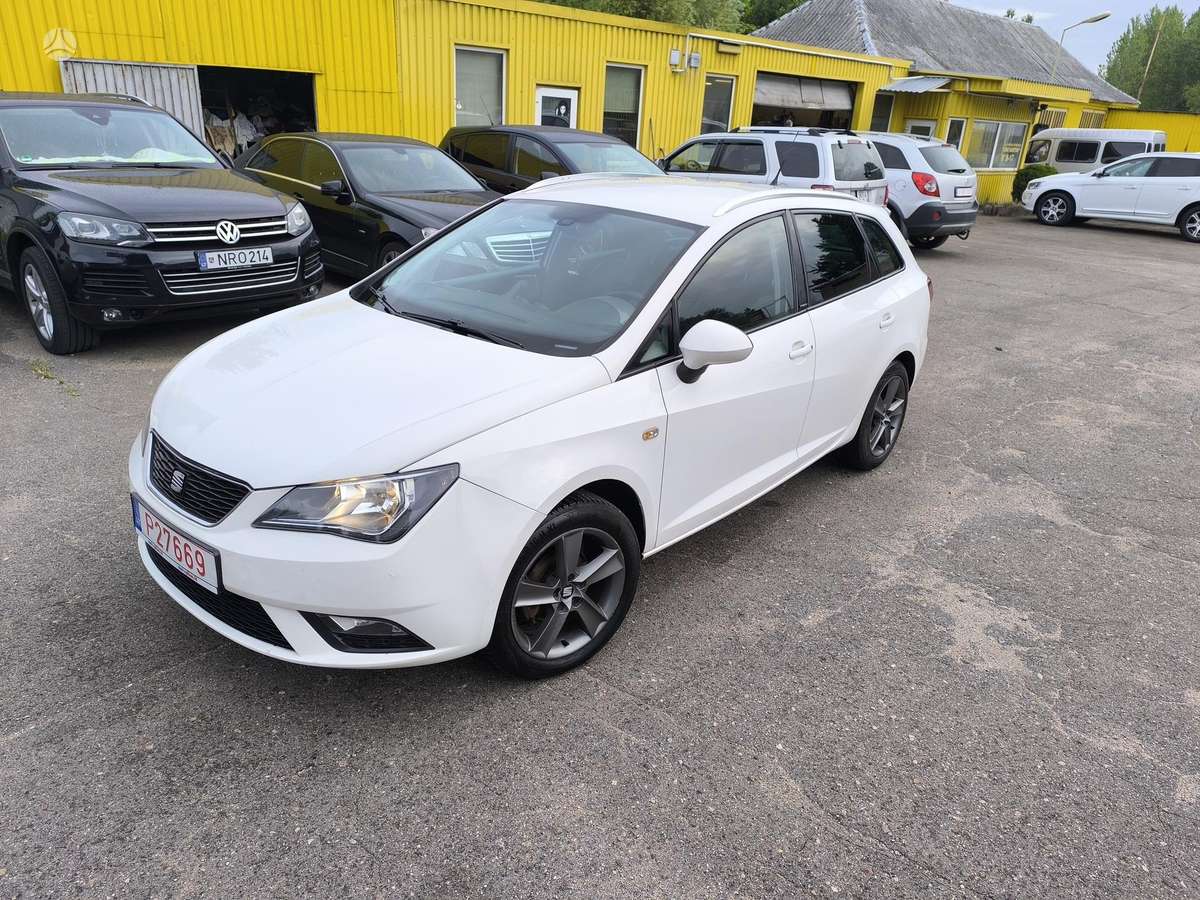 Seat Ibiza 2014 — engine 1598 cm³, 105 HP (77kW)