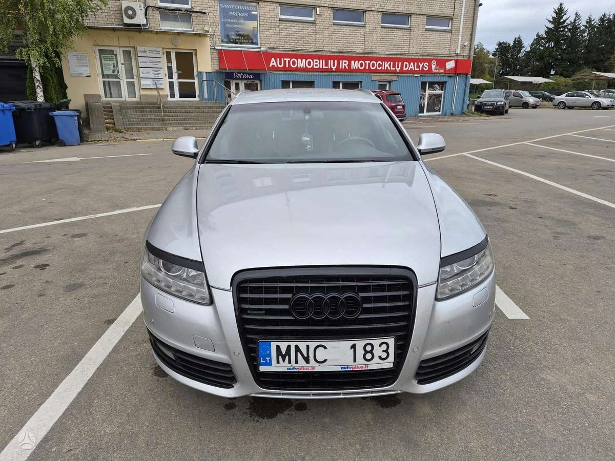 Audi A6 2011 — rear view