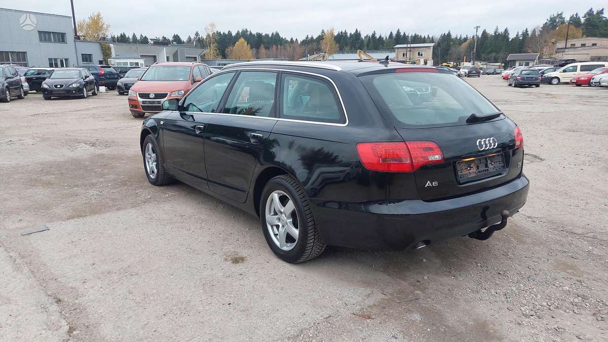 Audi A6 2007 — вигляд ззаду