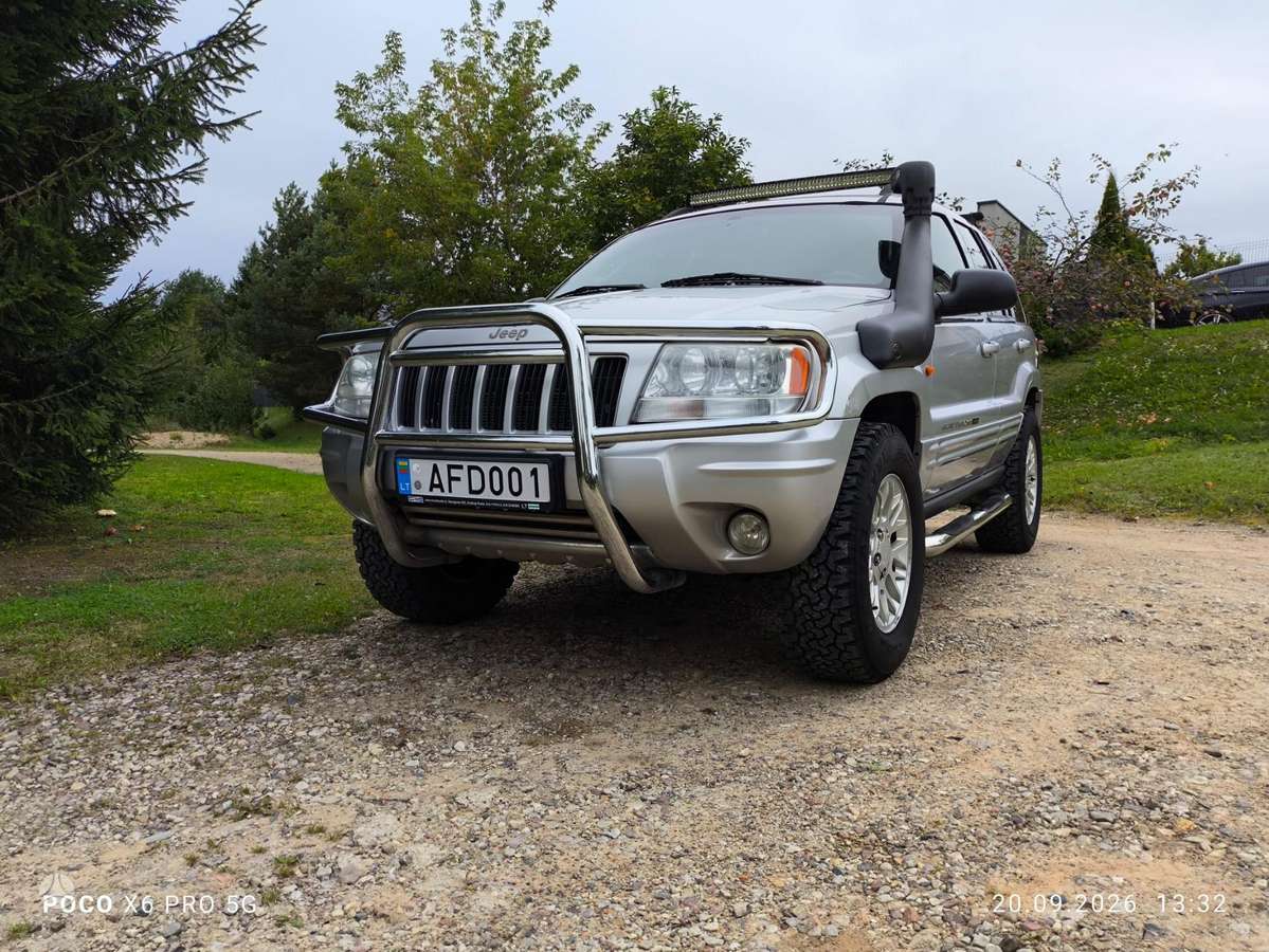 Jeep Grand 2004 — engine 3960 cm³, 190 HP (140kW)