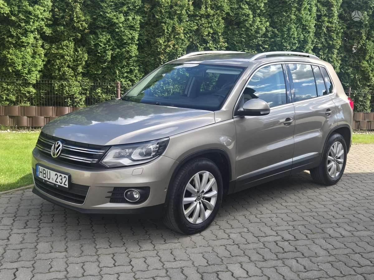 Volkswagen Tiguan 2014 — вигляд ззаду