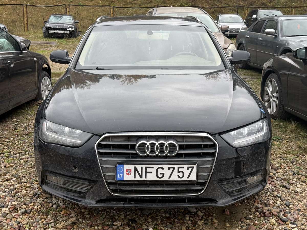 Audi A4 2012 — rear view
