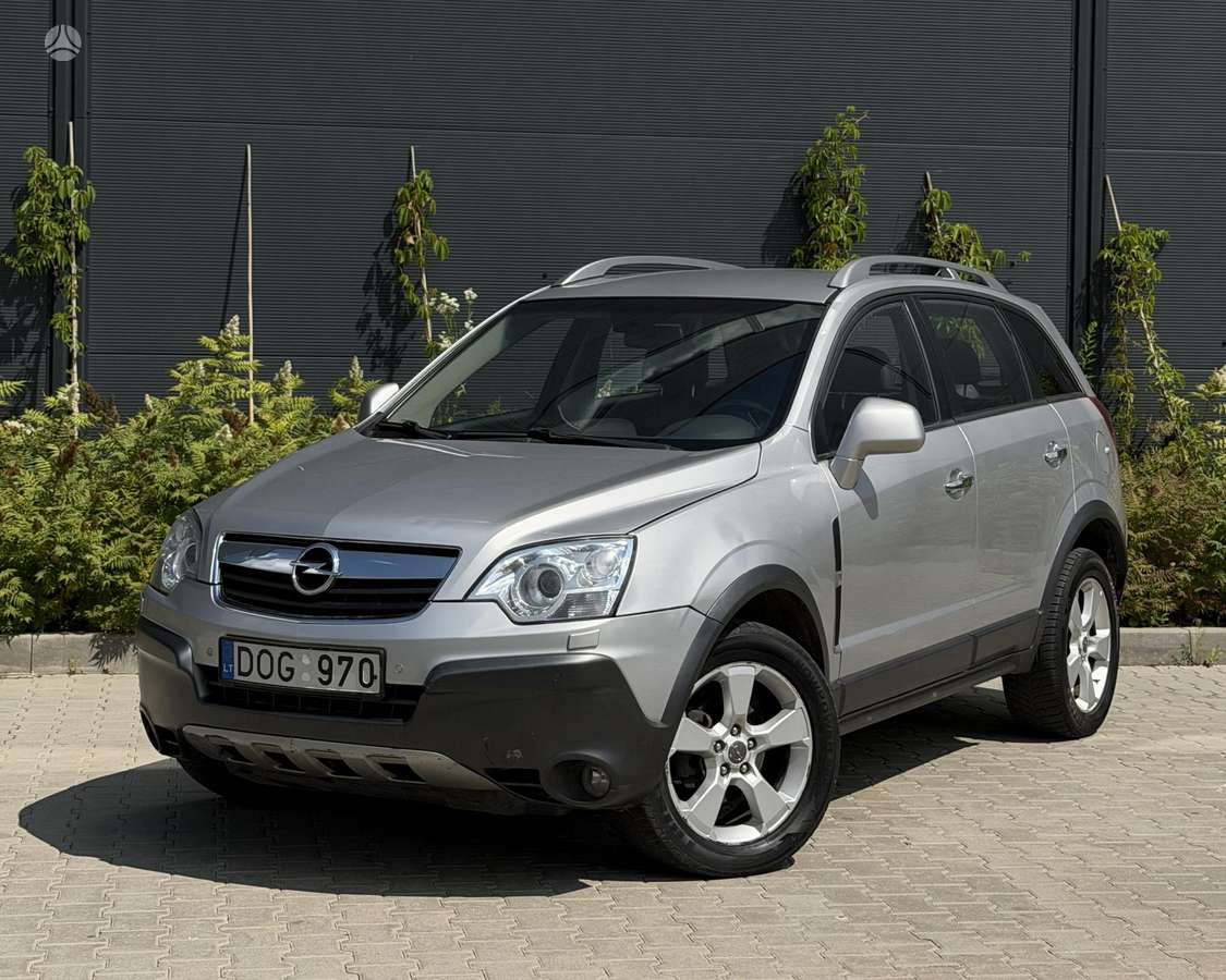 Opel Antara 2008 — вигляд ззаду