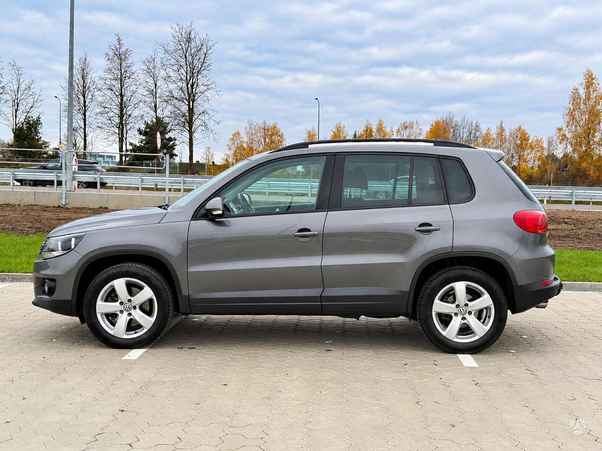 Volkswagen Tiguan 2013 — вигляд ззаду