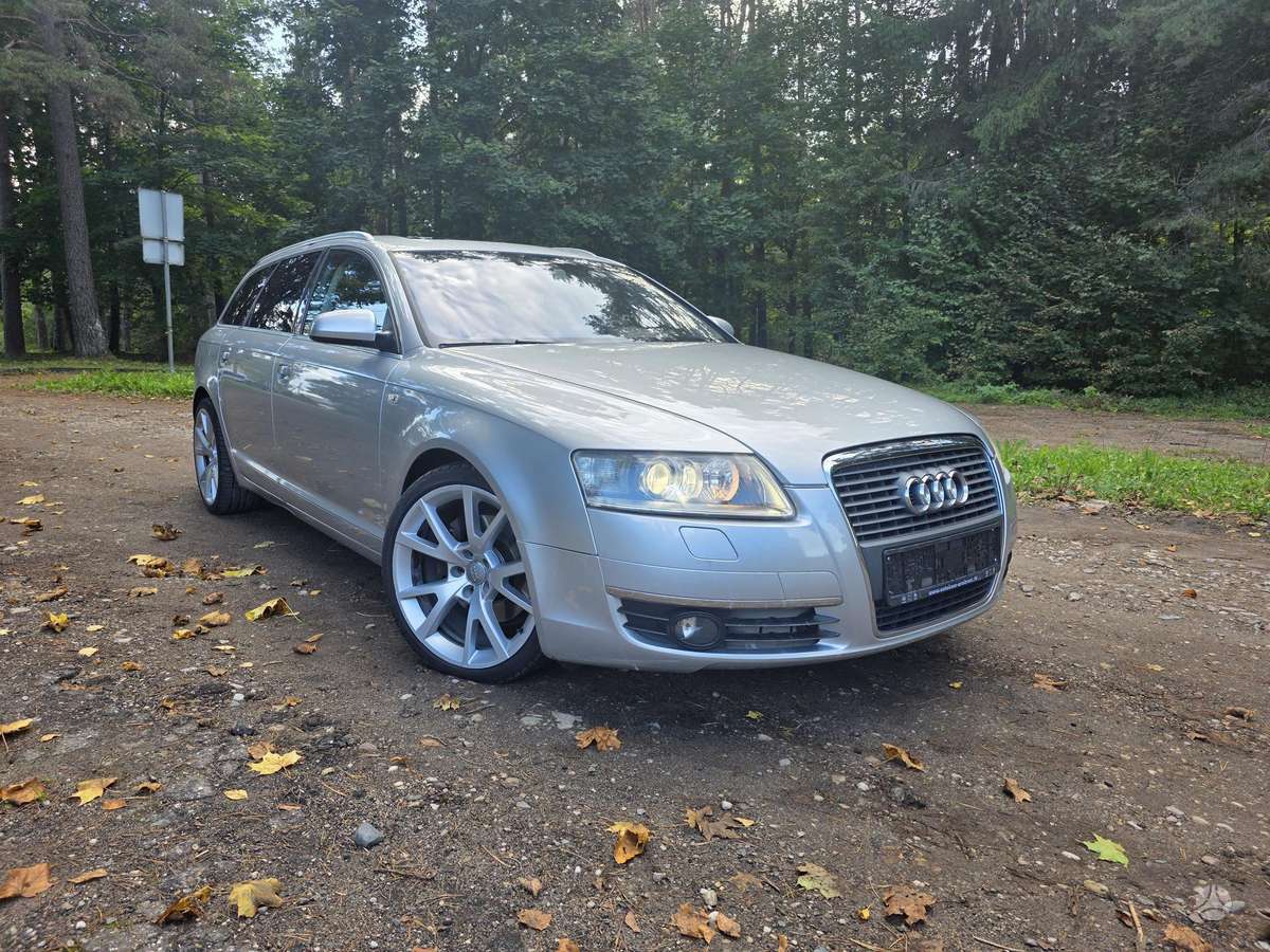 Audi A6 2007 — вигляд ззаду